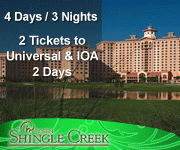 Universal Studios Vacations at Shingle Creek Resort